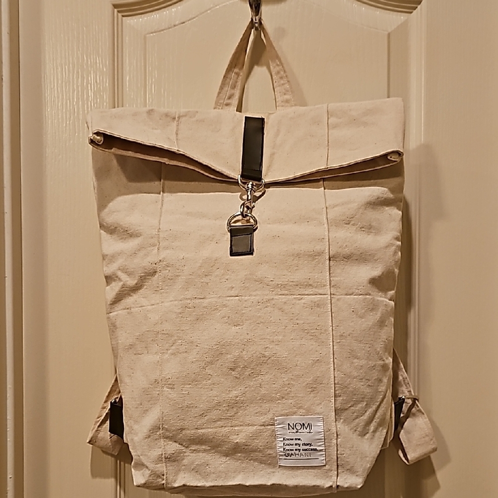 Nomi Beige Men's Backpack